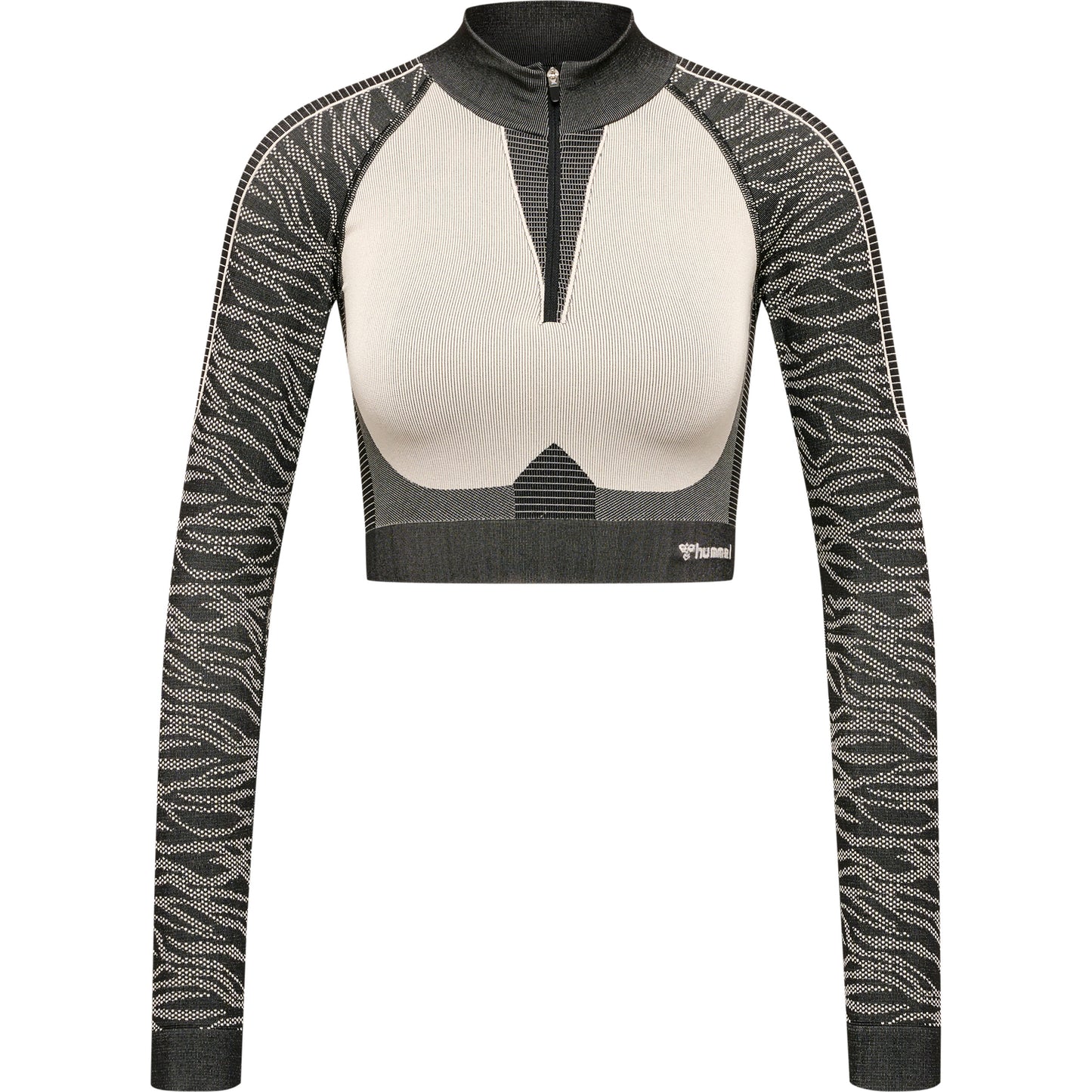 hmlMT MILA SEAMLESS CROP HALF ZIP