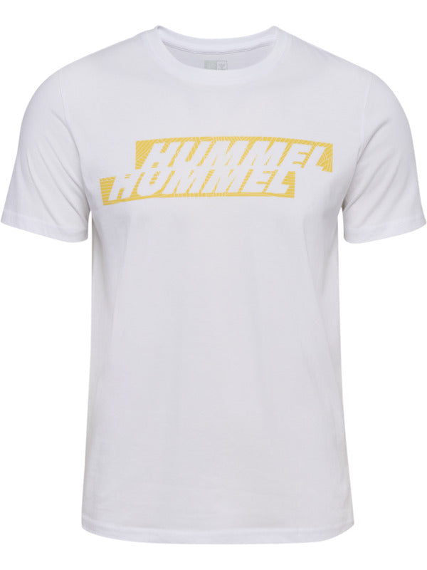 hmlGRAPHIC DISPLACED LOGO TEE
