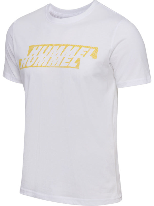 hmlGRAPHIC DISPLACED LOGO TEE