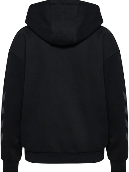hmlKEEPER CHEVRON W ZIP HOODIE – BLACK