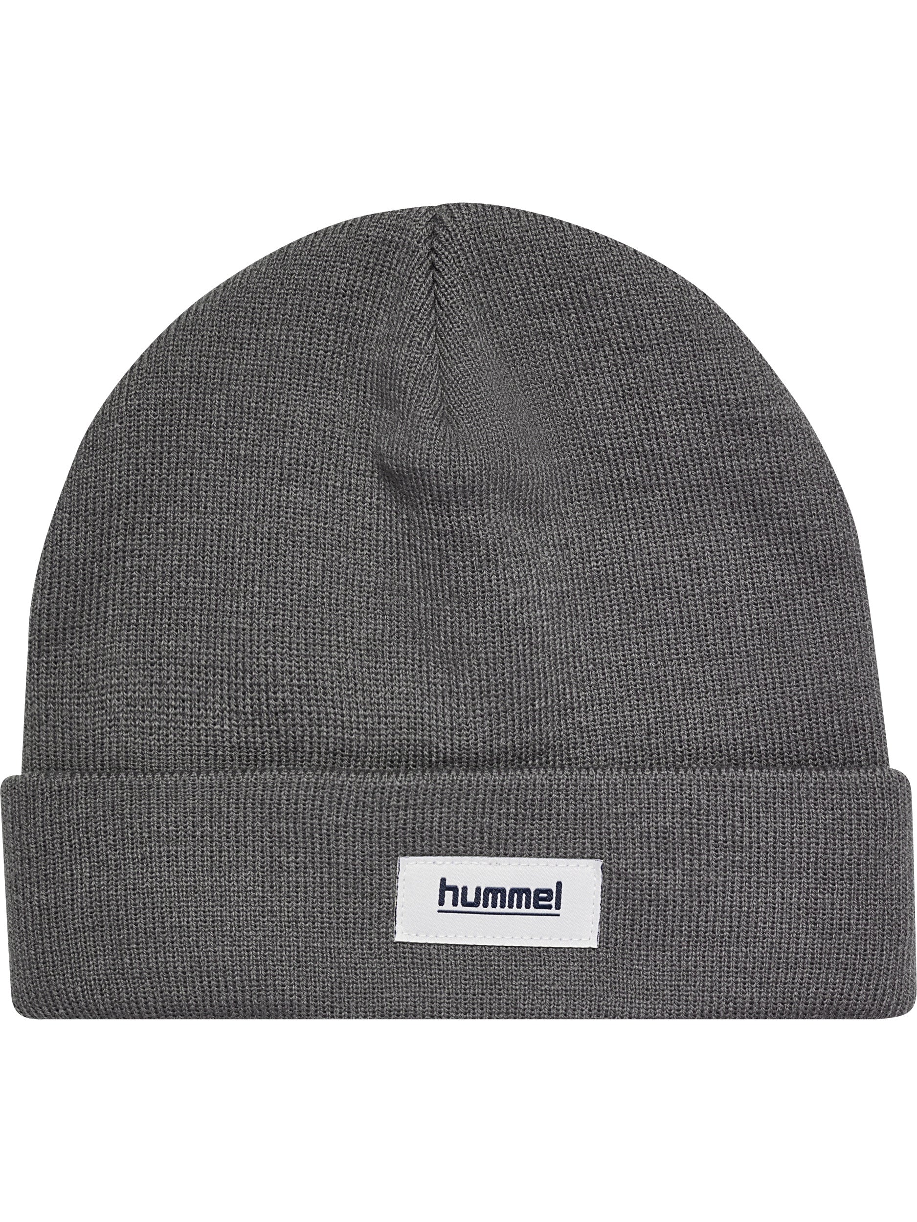 hmlJR KNIT BEANIE – DARK GULL GRAY