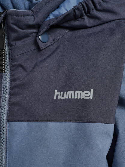 hmlJR BLOCK JACKET WP – FLINT STONE