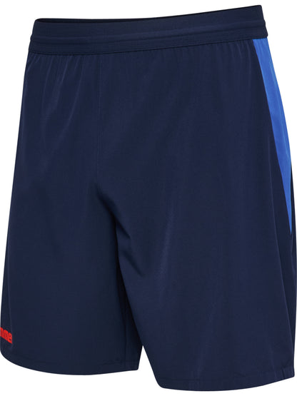 hmlBLAZE26 PRO TRAINING SHORTS – MARINE/CHERRY TOMATO