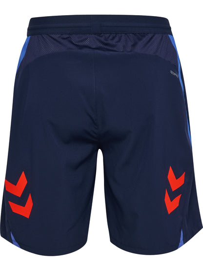 hmlBLAZE26 PRO TRAINING SHORTS – MARINE/CHERRY TOMATO