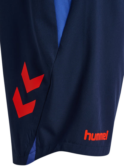 hmlBLAZE26 PRO TRAINING SHORTS – MARINE/CHERRY TOMATO