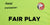 NHF Fair Play Vert Vest Gul 7
