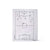 ADHESIVE FOOTBALL TACTICS SHEET - TAKTIKKTAVLE PÅ RULL