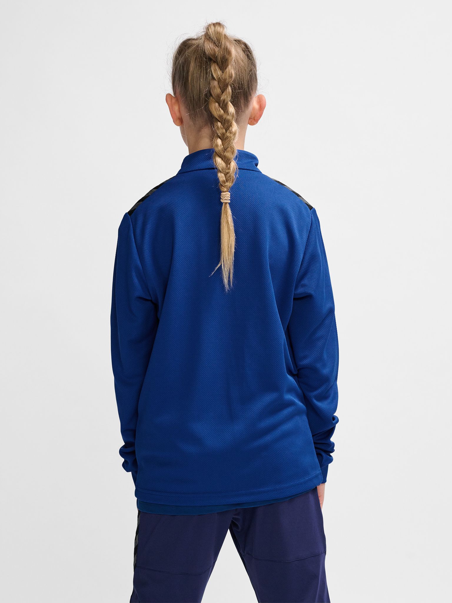 hmlAUTHENTIC PL HALF ZIP SWEAT KIDS