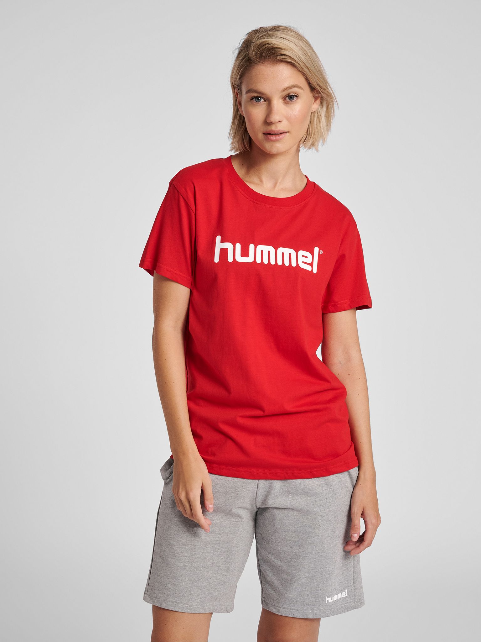 HMLGO COTTON LOGO T-SHIRT WOMAN S/S