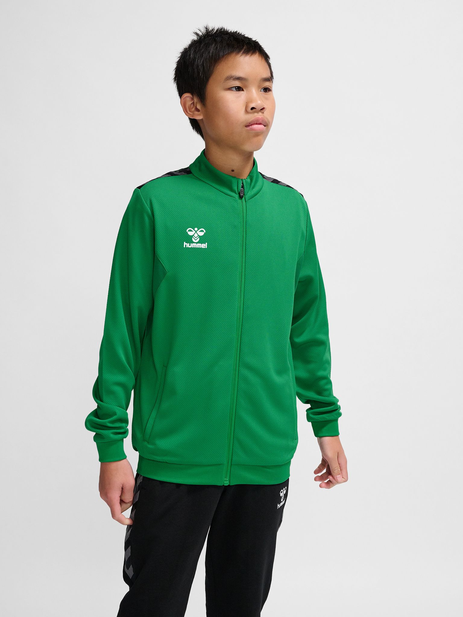 hmlAUTHENTIC PL ZIP JACKET KIDS