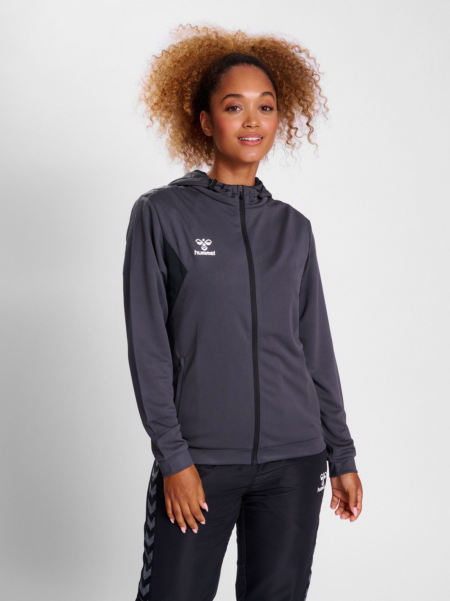hmlAUTHENTIC PL ZIP HOODIE WOMAN