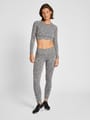 hmlMT PI SEAMLESS CROP T-SHIRT L/S