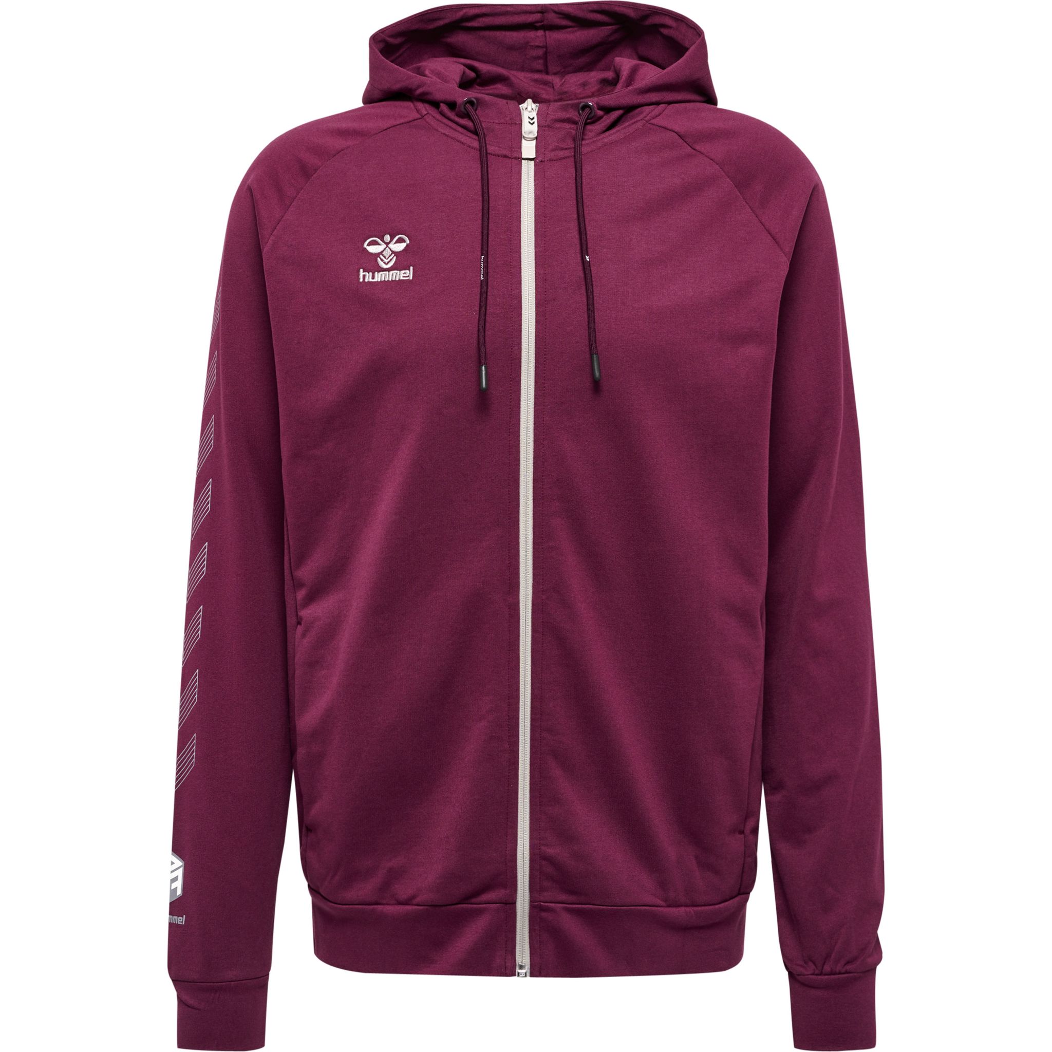 hmlMOVE GRID COTTON ZIP HOODIE