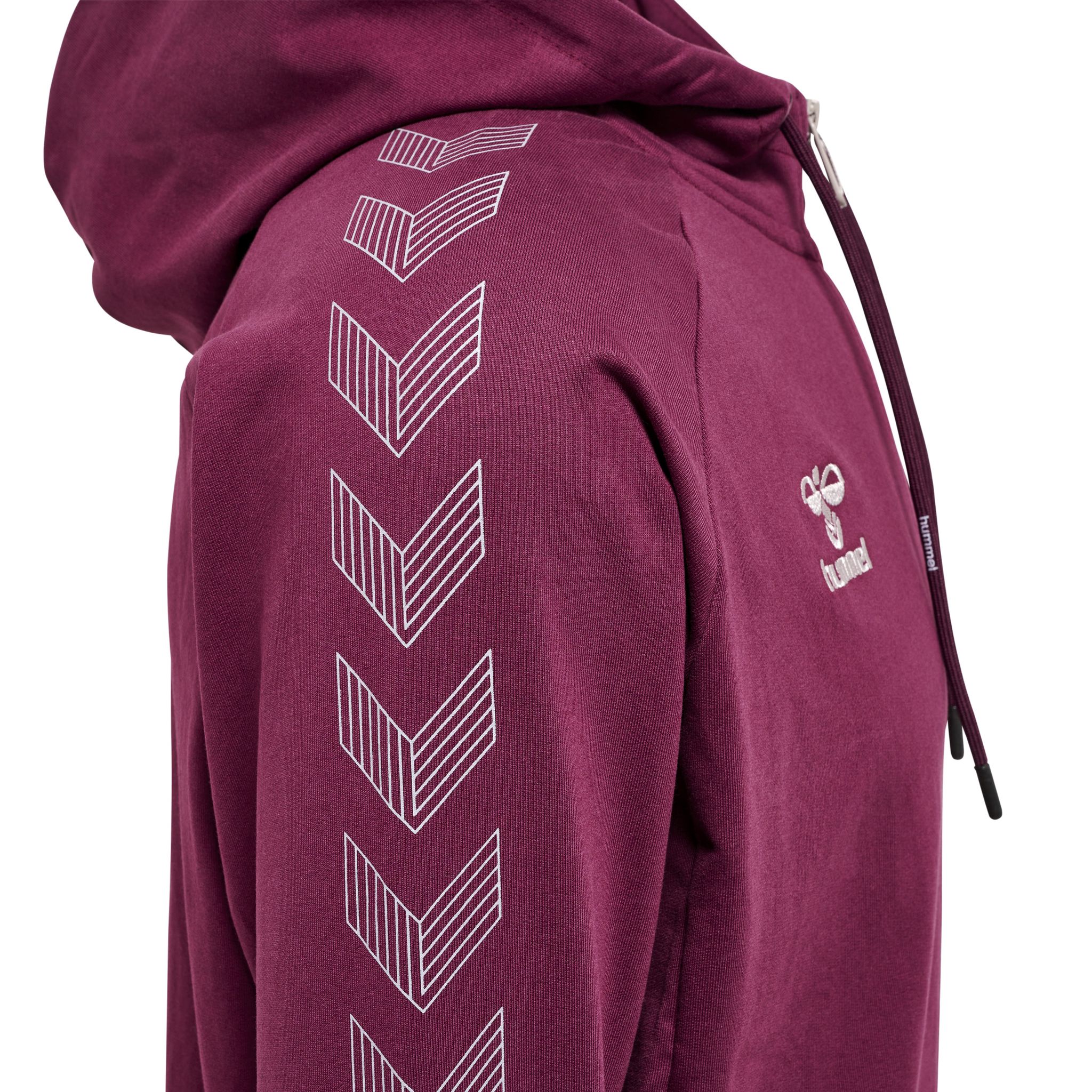 hmlMOVE GRID COTTON ZIP HOODIE