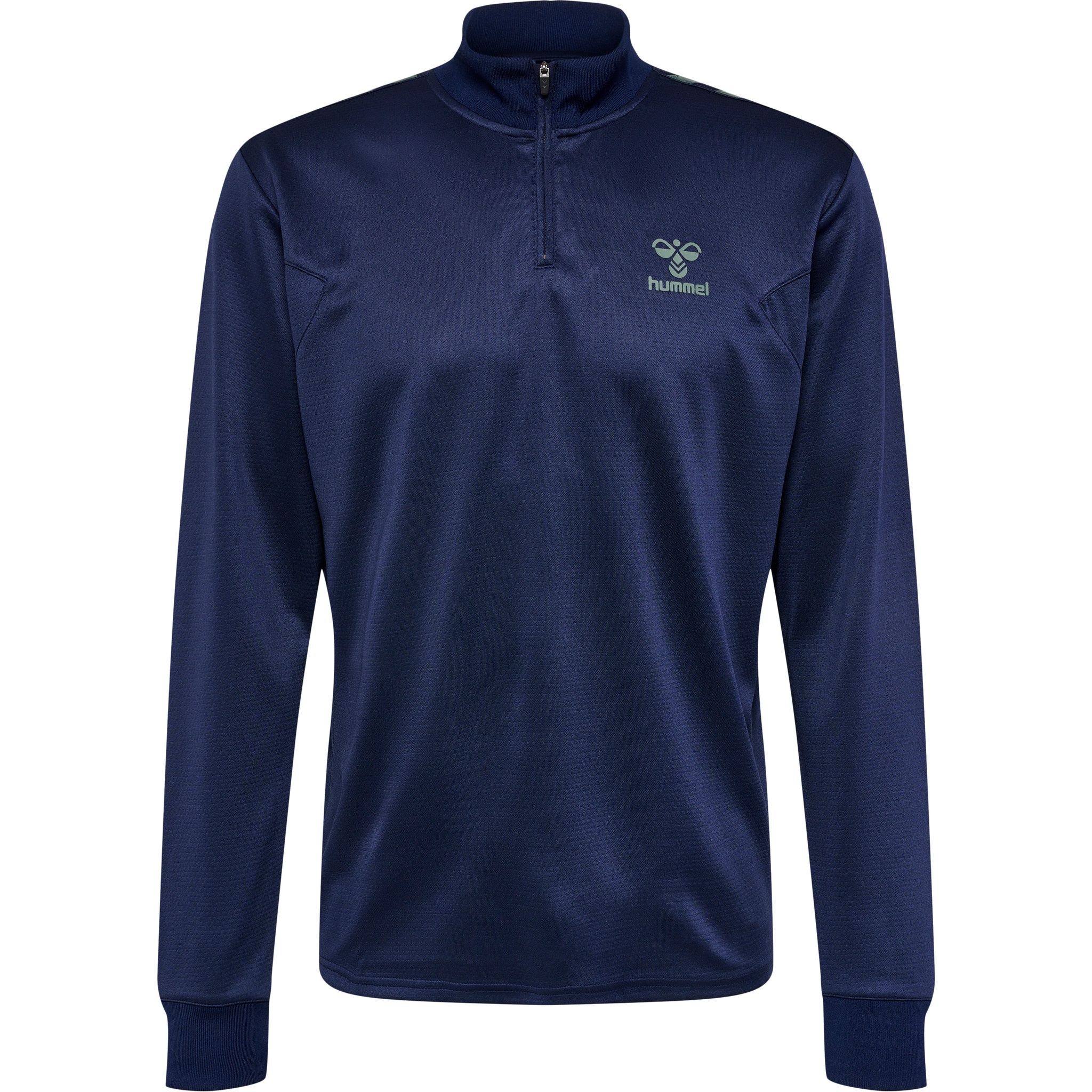 hmlSTALTIC POLY HALF ZIP L/S