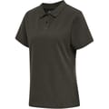 hmlRED STRETCH POLO WOMAN