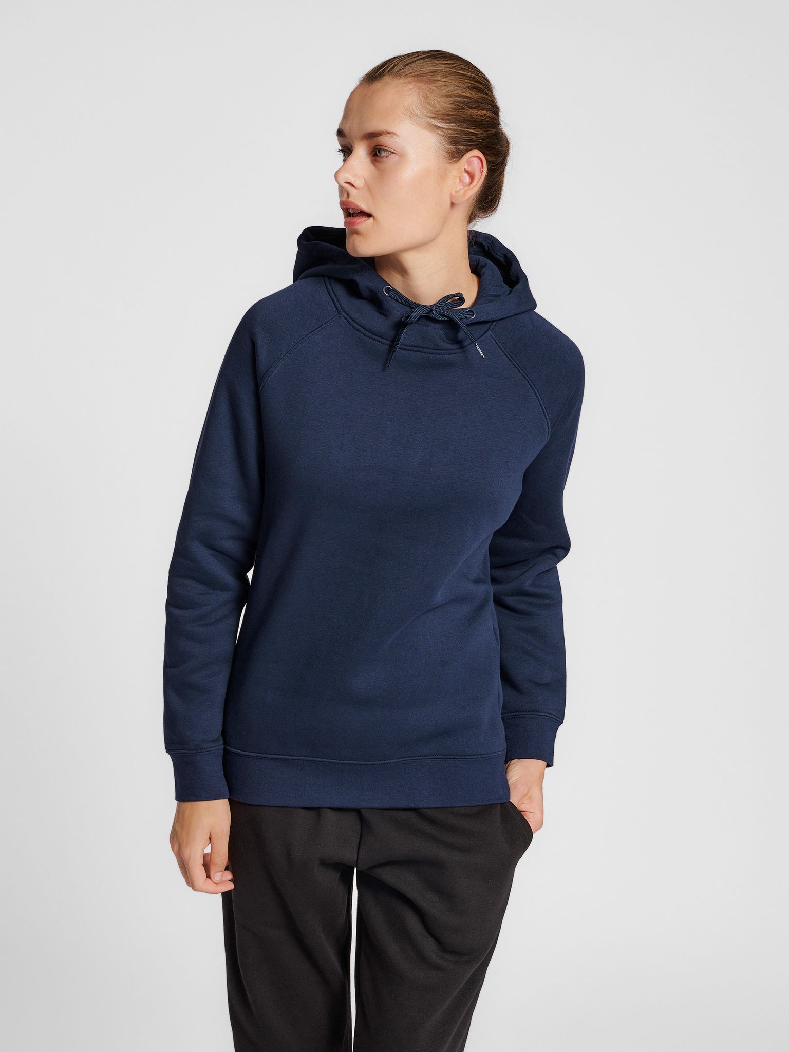 hmlRED HEAVY HOODIE WOMAN