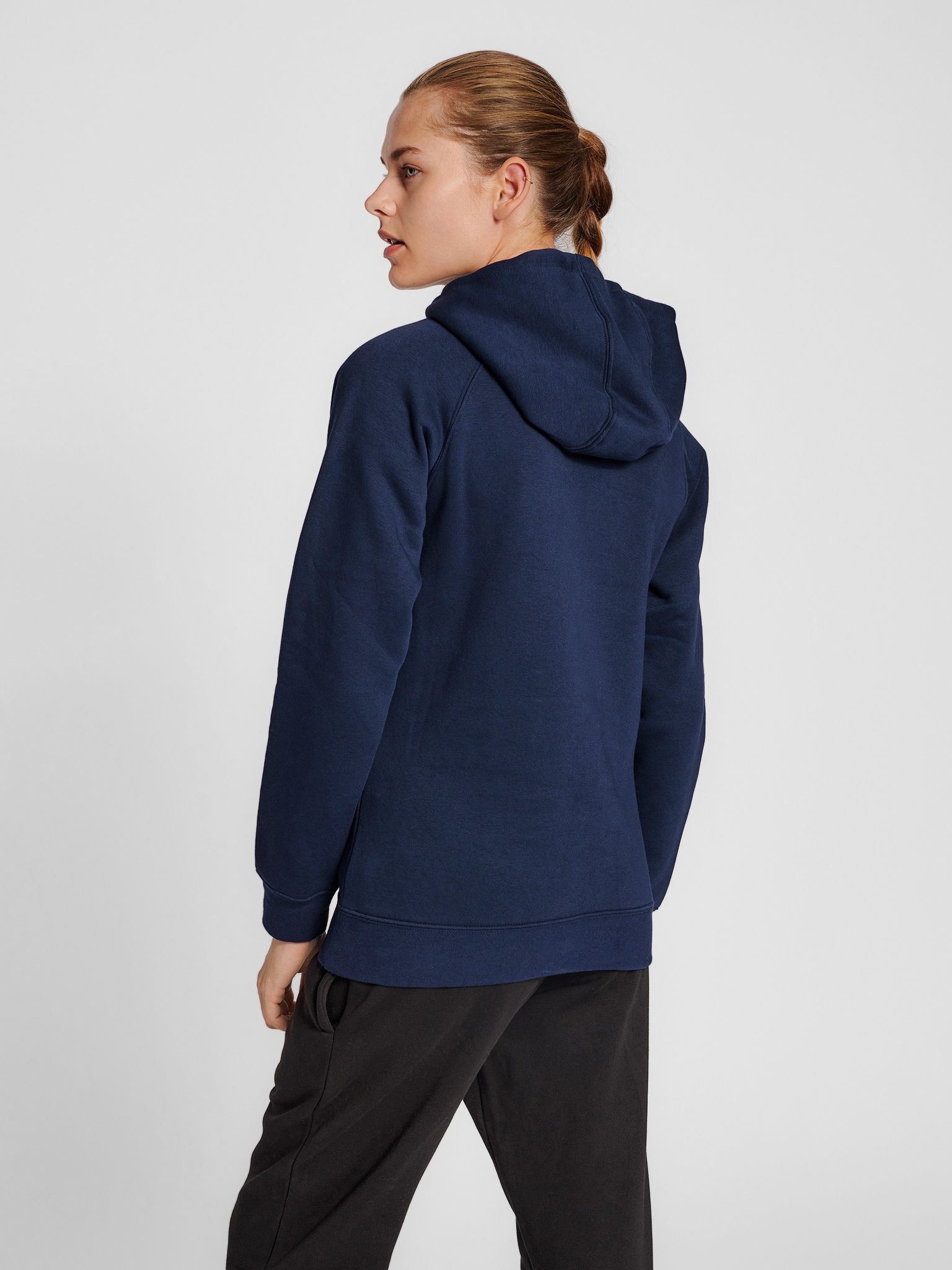 hmlRED HEAVY HOODIE WOMAN