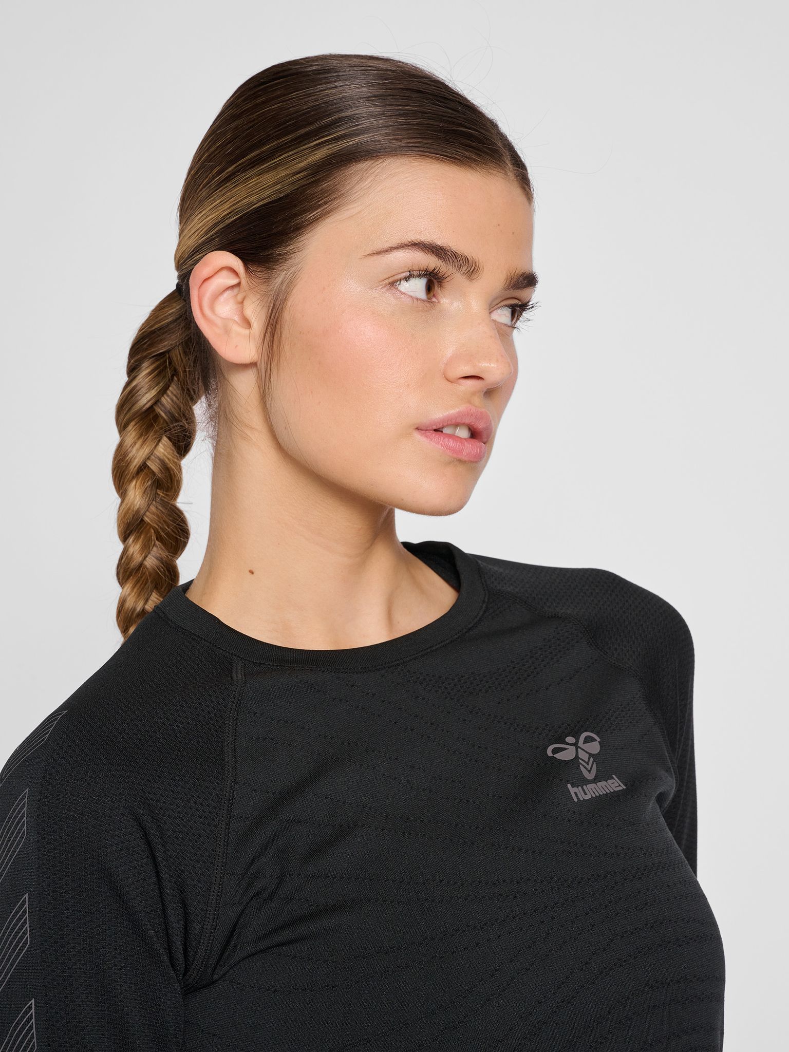 hmlONGRID SEAMLESS L/S WO