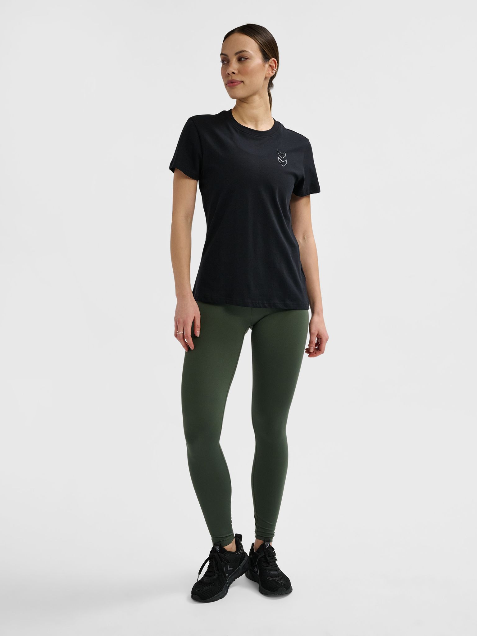 hmlTE FUNDAMENTAL MID WAIST TIGHTS