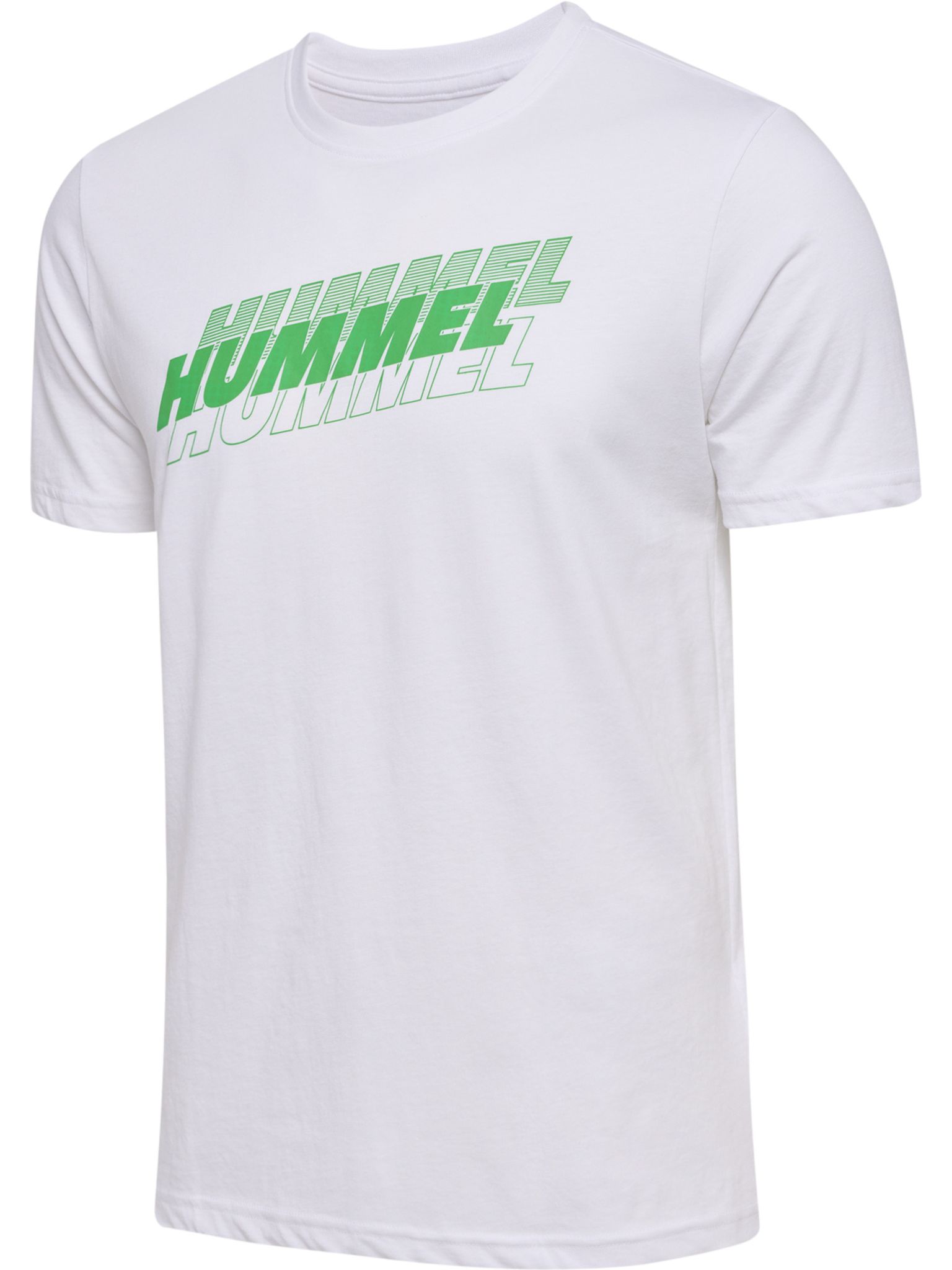 hmlGRAPHIC TRIPLE LOGO COTTON TEE
