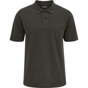 hmlRED STRETCH POLO