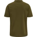 hmlRED STRETCH POLO