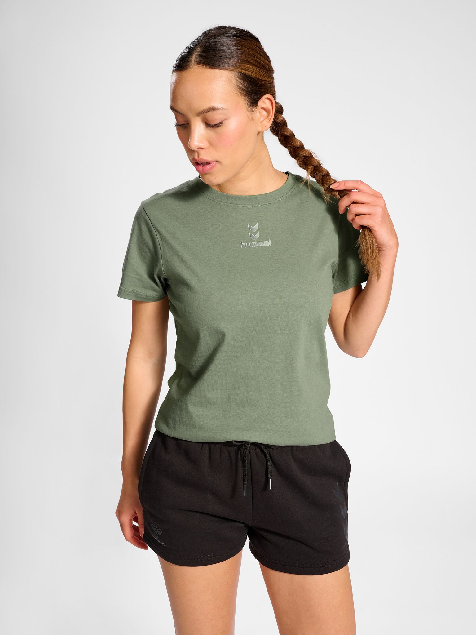 hmlACTIVE CHEVRONS CO TEE S/S WOMAN