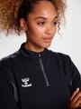 hmlAUTHENTIC PL HALF ZIP SWEAT WOMAN