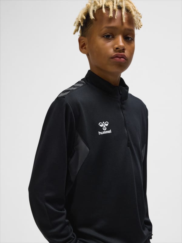 hmlAUTHENTIC PL HALF ZIP SWEAT KIDS