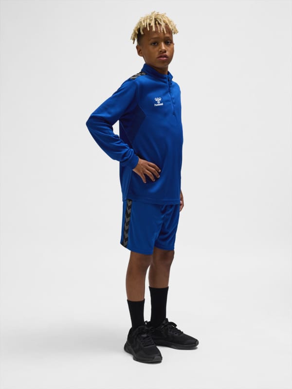 hmlAUTHENTIC PL HALF ZIP SWEAT KIDS