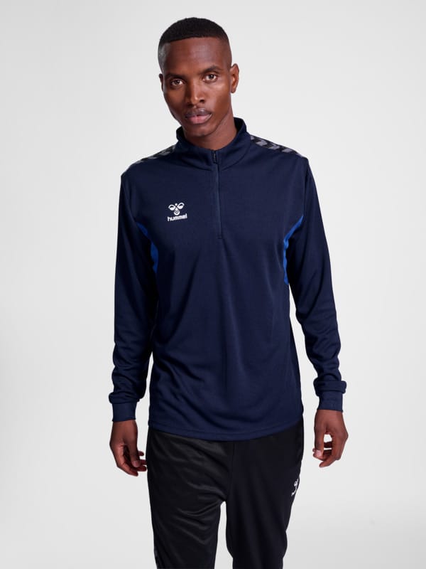 hmlAUTHENTIC PL HALF ZIP SWEAT