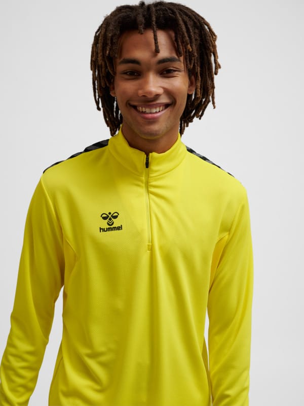 hmlAUTHENTIC PL HALF ZIP SWEAT