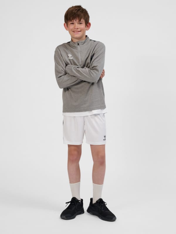hmlAUTHENTIC PL HALF ZIP SWEAT KIDS