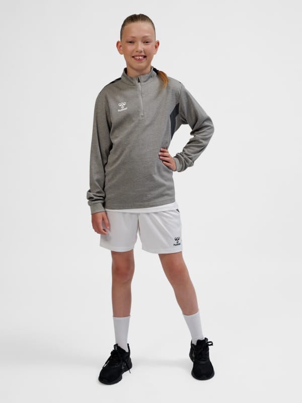hmlAUTHENTIC PL HALF ZIP SWEAT KIDS
