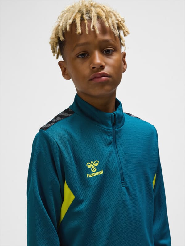 hmlAUTHENTIC PL HALF ZIP SWEAT KIDS